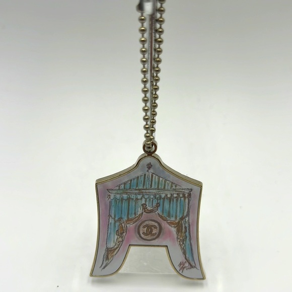 CHANEL RUNWAY TENT BAG CHARM/ KEY CHAIN - Picture 1 of 2
